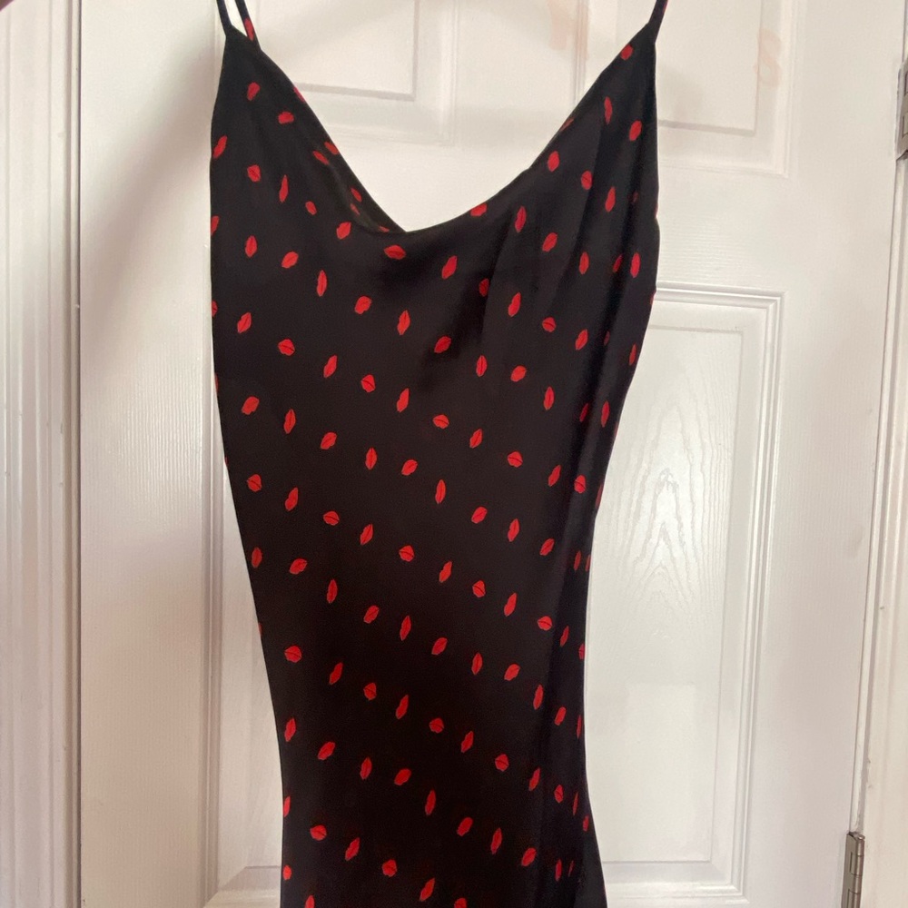 silk slip dress